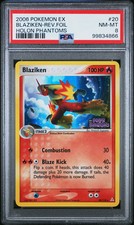 2006 BLAZIKEN-REV.FOIL #20 Holon Phantoms PSA 8 on eBay