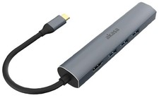 Image of AKASA - USB-C 5-in-1 Hub and Dock, 3x USB RJ45 4K HDMI