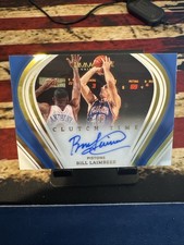 2022-23 Panini Immaculate Collection Clutch Time Signatures Bill Laimbeer /75 SP