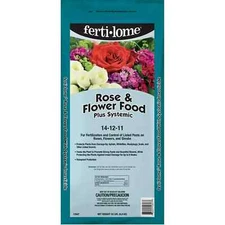 10 LB Bag VPG Fertilome Rose & Flower Food Plus Systemic, 14-12-11