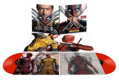 DEADPOOL & WOLVERINE - OST - 2-LP - RED COLORED VINYL - LIMITED ED - BRAND NEW