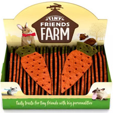 RUSSEL RABBIT GIANT CARROTS - (25pk) - Tiny Friends Farm Crunchers Bunny Treats