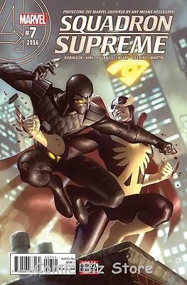 SQUADRON SUPREME #7 (2016) 1. DRUCK VERPACKT & GEBOARDT MARVEL COMICS