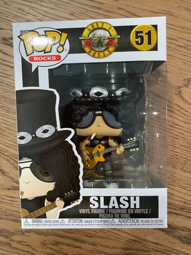 Funko Pop! Rocks Guns N Roses Slash #51 Vinyl Figure In Box
