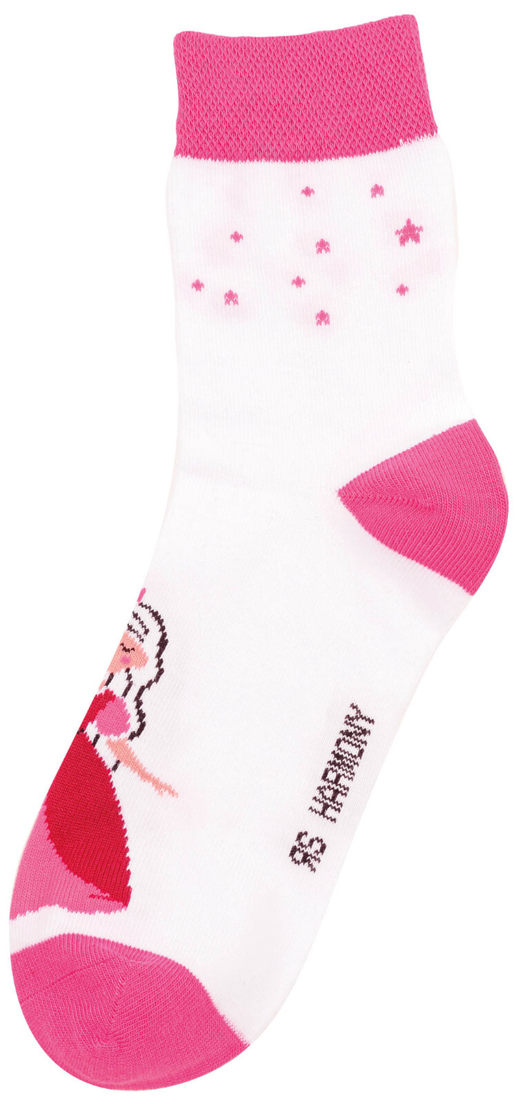Sterntaler Calzini ABS Principessa Rosa Mel. – 2 Paia, Cotone Morbido, Taglia 20, Perfetti Per Bambine