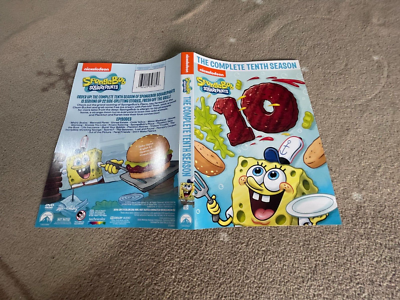 Original Cover Art Only DVD TV Season Spongebob Squarepants