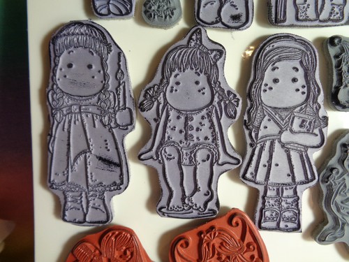 Rubber Stamps Variety Sheet With Grey Backing 14 pcs - Bild 5 von 8
