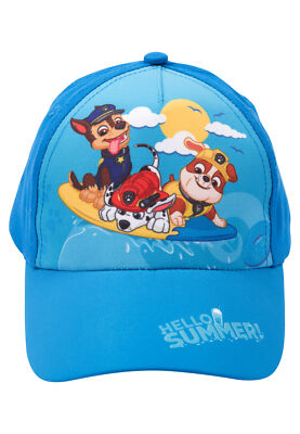 Paw Patrol Kappe für Jungen - Kinder Cap Basecap Baseballkappe verstellbar Blau