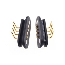 10pc Spring-Loaded Magnetic Pogo connector 4 pin Pitch male female Power Charge