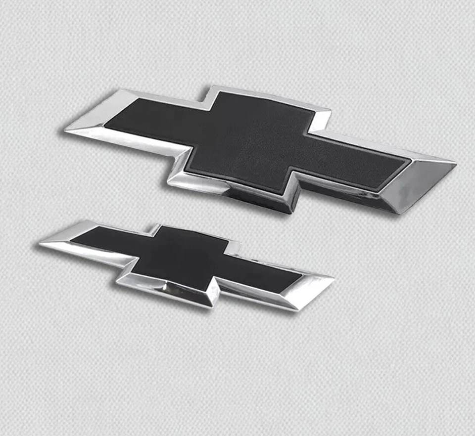 Fit 2015-2020 Chevrolet Tahoe Suburban Bowtie Emblem kit 84722856 Front & Rear - Image 3 of 4