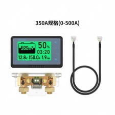 Battery Capacity Tester DC10-100V 350A Voltage Current Indicator Coulomb Meter
