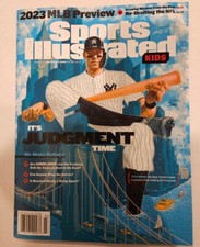 2023 Mar April SI Sports Illustrated For Kids Magazine Aaron Judge Tage Thompson