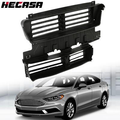 Radiator Active Grille Shutter Assembly W/O Motor For Ford Fusion 2017-2020