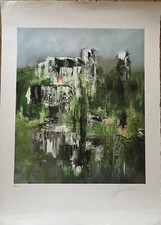 La citadelle - Victor Spahn - Lithographie signée numérotée