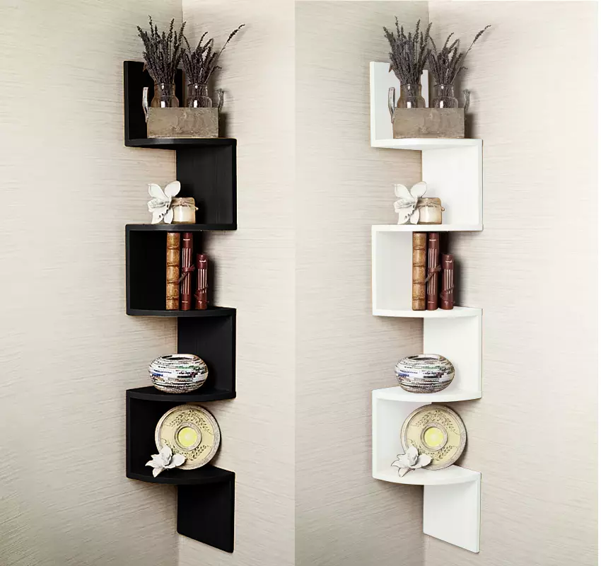 Corner display shelf deals