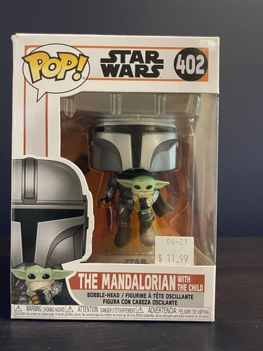Funko Pop! Vinyl: Star Wars - The Mandalorian with the Child #402