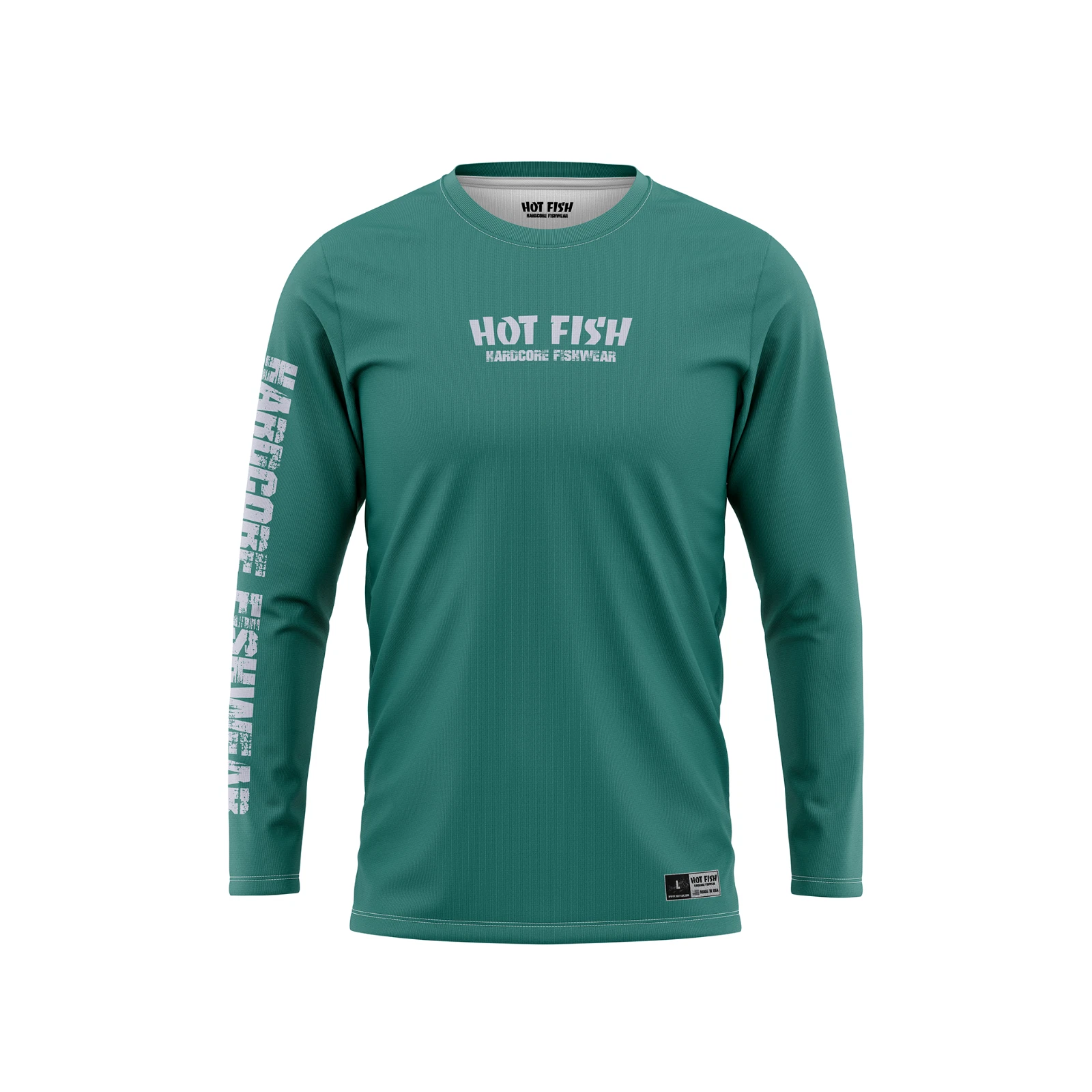 HOT FISH BARRACUDA - Men’s Long Sleeve Fishing Shirt – UPF Protection