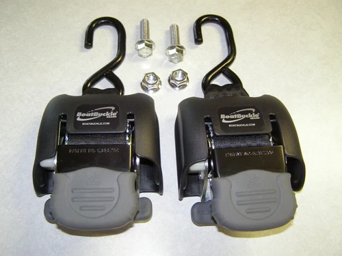IMMI Boat Buckle F08893 G2 Retractable Boat Transom Tie Down System Adjustable