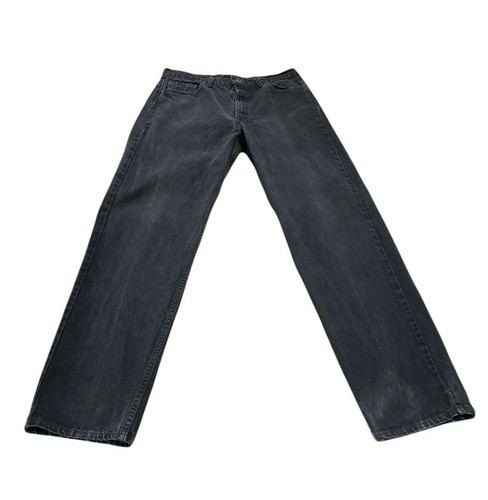 Vintage Levis 554 Denim Jeans Size Tagged 36 x 34 Made in USA Black | eBay