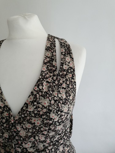 All Saints Spitalfields Womens Ditzy Eviana Dress-Floral Print- Size UK 8, US 4. - Picture 9 of 12