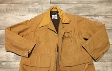 Vintage Red Head Bone Dry Hunting Duck Coat Mens 44, Field Coat, Zipper Lined