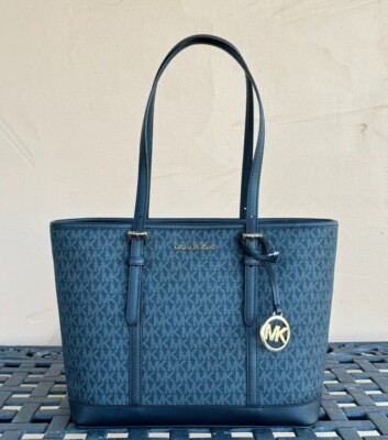 Michael Kors Jet Set Travel Small Top Zip Shoulder Tote Bag