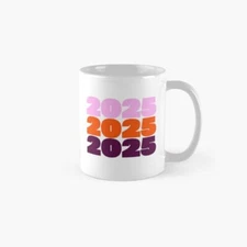2025 Vibrant colors Classic Mug , Gift For Family