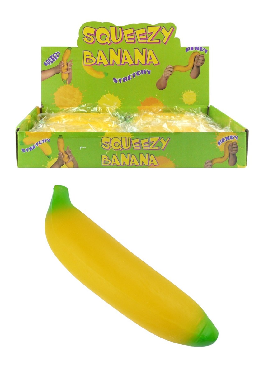 Anti-stress Squishys Banana Giocattoli Squeeze Squishy Sollievo - Foto 6