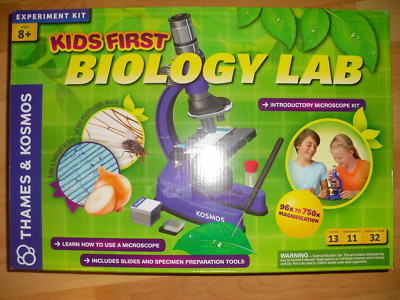 Kids first Biologie Experimentier-Kasten mit Mikroskop  - Biology Lab - SP014
