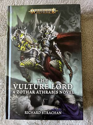 THE VULTURE LORD A Zothar Athrabis Novel Hardcover HC by Richard Strachan