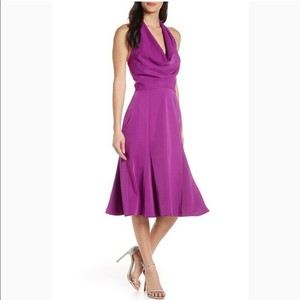 purple rockabilly dress