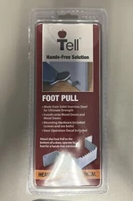 DOOR FOOT PULL Plate SS SLV STN 2"L - Free Shipping