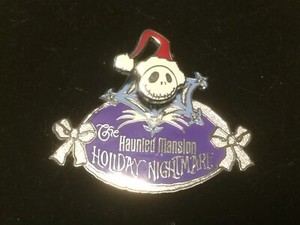 Disney Pin 04 Tokyo Haunted Mansion Holiday Nightmare 3 D Jack Spring Action Ebay