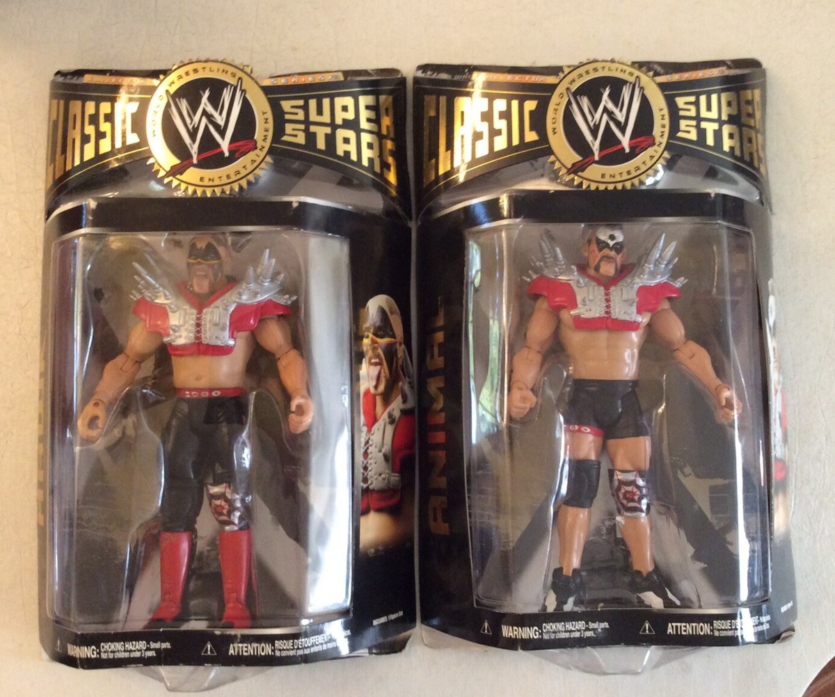 JAKKS PACIFIC WWE CLASSIC SUPERSTARS ULTIMATE ROAD WARRIORS JAKKS PACIFIC WWE CLASSIC SUPERSTARS ULTIMATE ROAD WARRIORS