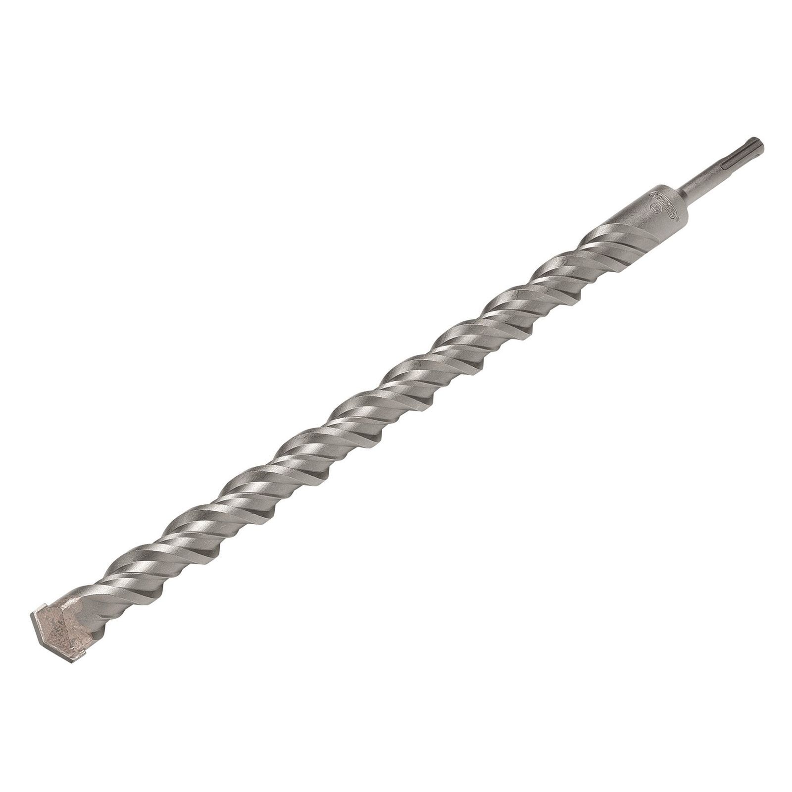 Draper SDS Plus Drill Bit 28.0 x 450mm Tungsten Carbide Tip Double Flute 13883 - Image 2