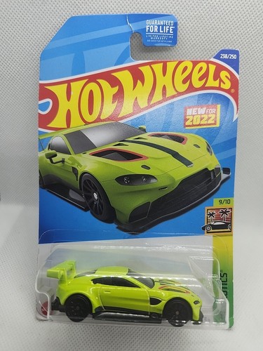 Hot Wheels 2022 Aston Martin Vantage GTE - 1:64 Scale Die Cast Car (HW Exotics 9/10)