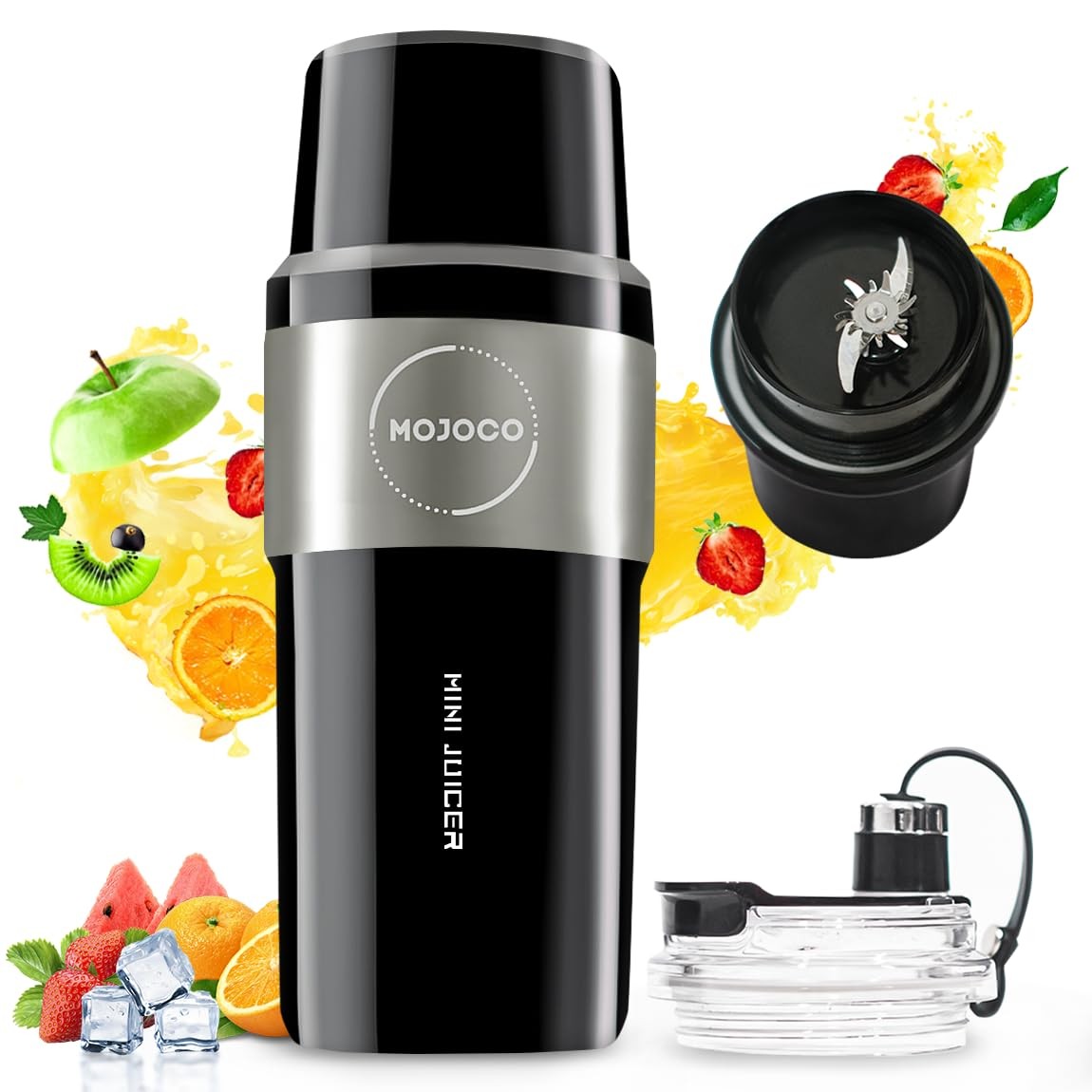 Mojoco Personal Smoothie Blender &ndash; Vacuum Insulated Blende