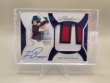 Travis Bazzana 2025 Panini Flawless Patch Autographs #PPA-TVB Ruby Rookie /20