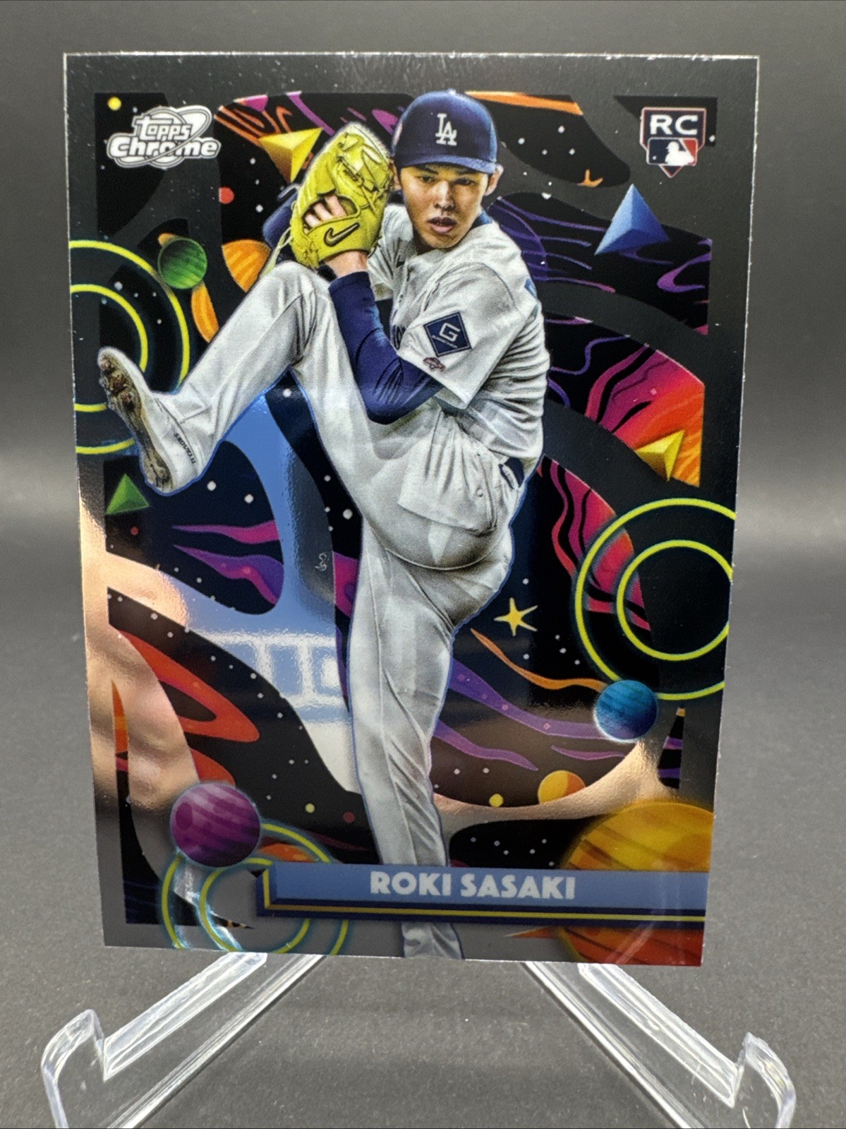 2025 Topps Cosmic Chrome Roki Sasaki Dodgers #68