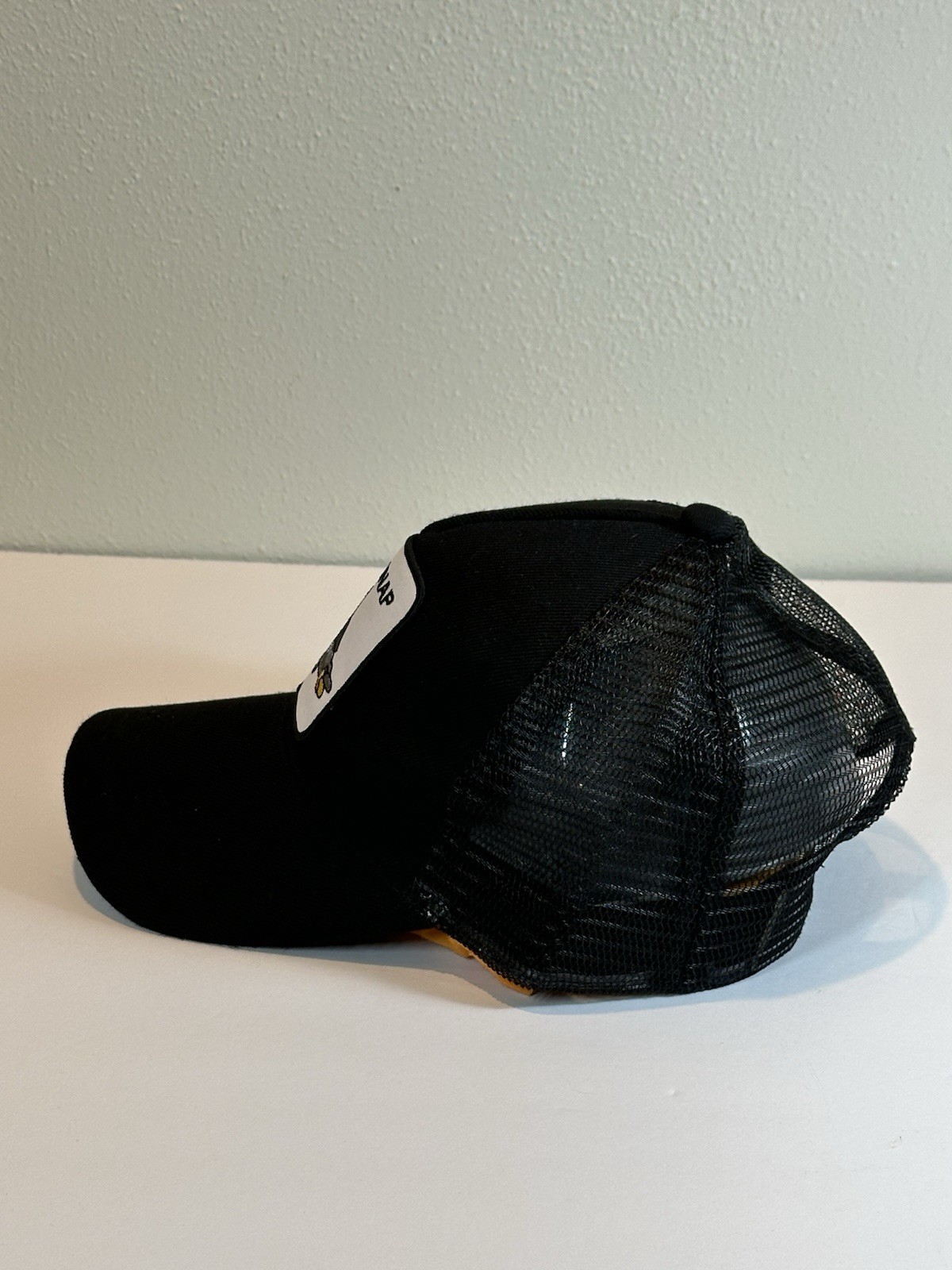 Adjustable Snapback Hat Black Alligator Animal Gr… - image 3