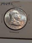 1949 S Uncirculated Franklin Silver Half Dollar