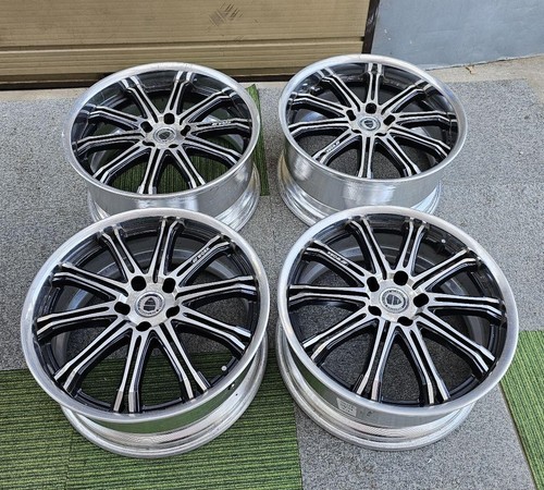 JDM Deep rim WORK SCHWERT aluminum wheels 19 inch 8.5J 9.5J No Tires | eBay