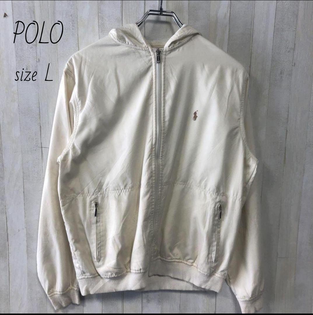Polo Ralph Lauren Pony Giacca Nylon Ricamata Felpa con Cappuccio Uomo L Usata