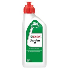Castrol Garden 2T Oil for use in Lawn Mowers & Chain Saws 2 Stroke 1 Litre 1L
