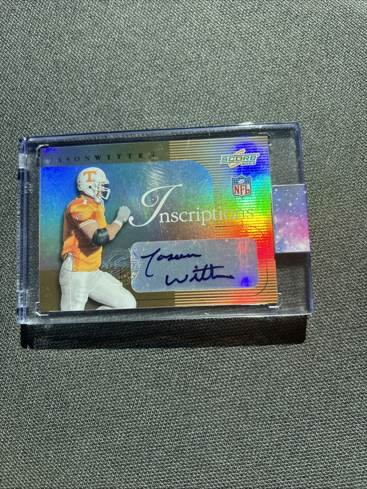Jason Witten Score Inscriptions #IN11 Base