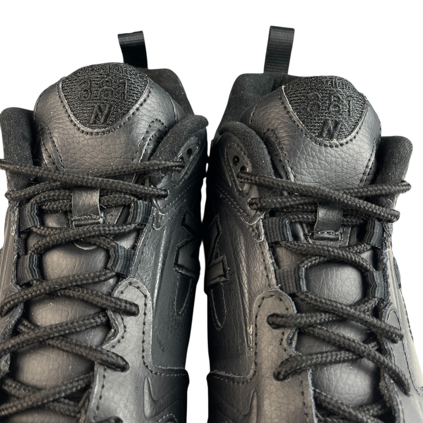 New Balance Men’s Cross Training Sneakers 9D Black Leather Shoes CMX381Z thumbnail 4