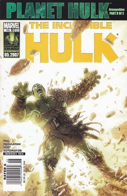 Incredible Hulk, The (2nd Series) #105 (Newsstand) VF/NM; Marvel | Planet Hulk G