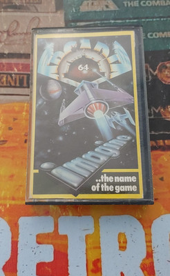 Arcadia 64 (Imagine 1983) Commodore C 64 (Tape, Box, Manual) working 8-bit