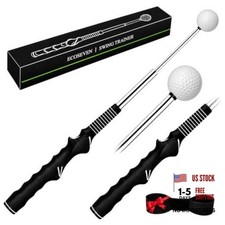 Golf Swing Trainer - Grip Training, Click Feedback, Tempo Practice Swing
