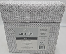 South Point Home Fashions Microfiber 6-piece Full Sheet Set Ernesto Tile